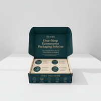 Solution d'emballage e-commerce tout-en-un |   Boîte à courrier pliable facile pour une livraison et un expédition rapides