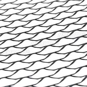 Grille de protection universelle en maille d'aluminium pour voiture, 100x30/120x40cm, pour pare-chocs et capot - Product Image 4