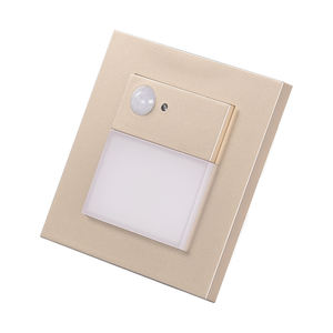 Lumière <span class=keywords><strong>LED</strong></span> Geagood avec détecteur <span class=keywords><strong>de</strong></span> <span class=keywords><strong>mouvement</strong></span>, détecteur PIR, lumière d'escalier avec capteur, mini lumière carrée intelligente encastrée avec capteur, lumières <span class=keywords><strong>de</strong></span> marche avec capteur - Product Image 6