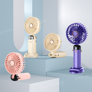 2025 Bestseller Mini mano pequeño ventilador de refrigeración de aire ventilador portátil recargable - Product Image 2