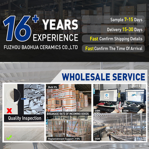 Bán Hot Glossy tráng men đánh bóng sứ nâu thiết kế bằng gỗ phong cách 60x60 gốm gạch lát sàn - Product Image 5