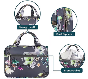 Borsa <span class=keywords><strong>Organizer</strong></span> <span class=keywords><strong>da</strong></span> Viaggio Impermeabile Personalizzata, Borsa per Toilette Appendibile Pieghevole, <span class=keywords><strong>Organizer</strong></span> per Cosmetici e <span class=keywords><strong>Trucchi</strong></span> - Product Image 4