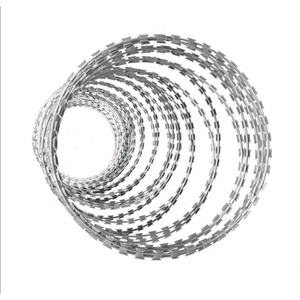 Hot Dip Galvanized Steel Wire Mesh Barbed Wire <b>Metal</b> <b>Fences</b> Anti Climb <b>Fence</b> Pvc Coated Barb Wire - Product Image 1