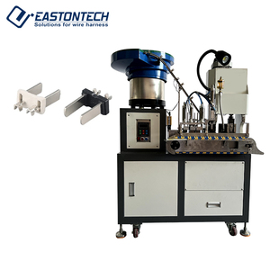 Nhà máy tự động Trung Quốc/Mỹ hai-pin dây điện Dây Tước uốn cắm uốn tóc bồng Máy chúng tôi/CN dây điện máy lắp ráp - Product Image 1