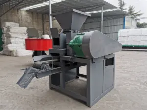 Máquina de briquetagem de pó de carvão para fazer briquetes semi-coque de petróleo de amendoim de biomassa de dolomita de alta qualidade
