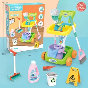 ITTL Offres Spéciales haute qualité lisse en plastique <span class=keywords><strong>jouet</strong></span> <span class=keywords><strong>de</strong></span> nettoyage balayage <span class=keywords><strong>chariot</strong></span> <span class=keywords><strong>de</strong></span> nettoyage <span class=keywords><strong>chariot</strong></span> <span class=keywords><strong>jouet</strong></span> ménage jouets pour enfants - Product Image 6