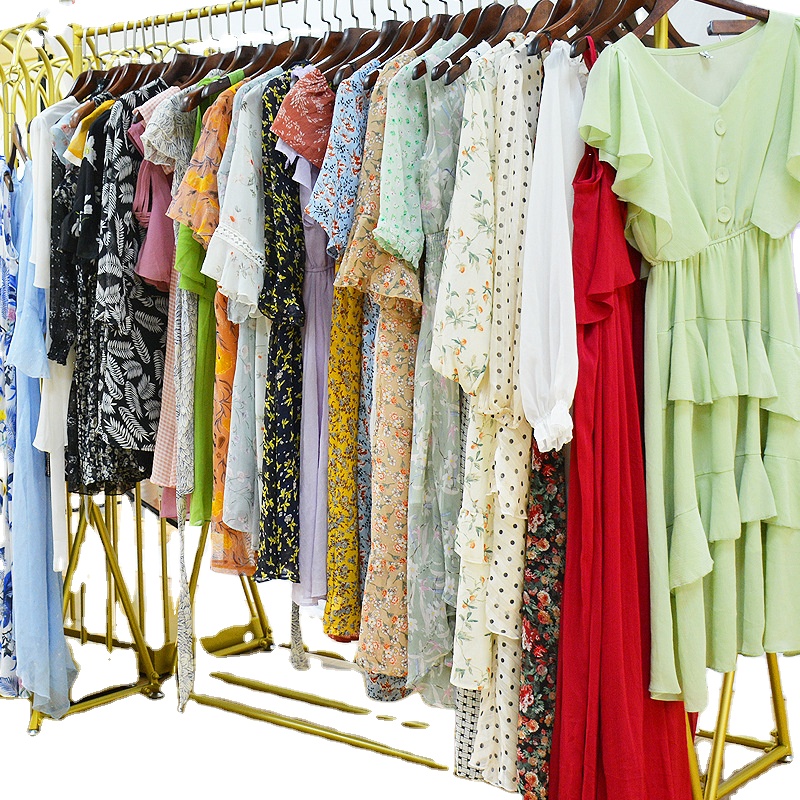 Б/у высококачественный Шелковый материал, повседневное женское платье