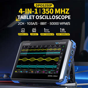 Osciloscopio de Tableta FNIRSI DPOS350P 4 en 1, 350MHz, 500 MSa/s, 8 Bits, Generador de Señales, Analizador de Respuesta de Frecuencia - Product Image 4
