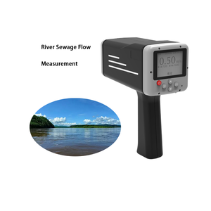 24Ghz DOPPLER cầm tay bề mặt di động vận tốc Radar lưu lượng vận tốc mét để đo mở kênh đo lưu lượng - Product Image 2