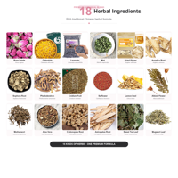 Hygiène féminine, herbes pour bain de vapeur vaginal 100% naturelles, pour la détoxification vaginale, le nettoyage, le resserrement, les bienfaits antibactériens, le contrôle des odeurs