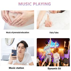 Bombilla LED Inteligente con 4 Hojas, Lámpara Musical con Bluetooth, Control Remoto Plegable, Proyección de Luz Estrellada para Fiestas y Bodas - Product Image 4