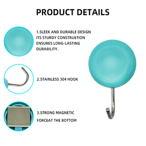 En stock Potente gancho magnético-Herramienta de utilidad para colgar herramientas, llaves o decoración en <span class=keywords><strong>GARAJE</strong></span>, cocina u oficina - Product Image 3