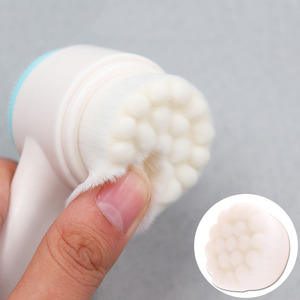 SAIYII <span class=keywords><strong>Top</strong></span> Seller Manuel <span class=keywords><strong>Brosse</strong></span> De Nettoyage Du <span class=keywords><strong>Visage</strong></span> Portable Double Face Doux Nylon Silicone <span class=keywords><strong>Brosse</strong></span> De Nettoyage Du <span class=keywords><strong>Visage</strong></span> pour Voyage - Product Image 3