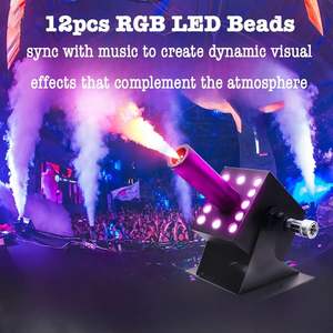 آلة CO2 Cannon الاحترافية لغاز ثاني أكسيد الكربون بقيادة آلة نفاثة Co2 DJ CO2 آلة تأثير المرحلة للنوادي الليلية - Product Image 3