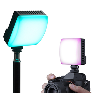 ไฟวิดีโอ LED RGB แบบพกพา ปรับอุณหภูมิสีได้ สำหรับกล้องโทรศัพท์มือถือ <span class=keywords><strong>TikTok</strong></span> ไฟเสริมสำหรับการถ่ายภาพ - Product Image 3