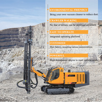 Équipement de forage minier robuste KT11 90-140 mm, foreuse intégrée DTH pour trous de dynamitage en exploitation en ciel ouvert