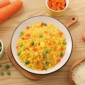 Sanquan các loại tôm chiên cơm nhanh đông lạnh kiểu Trung Quốc xào rau trứng mặn sẵn sàng bữa ăn trẻ em túi - Product Image 4