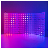 PERFECTO RGBW direccionable de alta calidad 500*250mm SMD5050 (4 en 1) Panel brillante Hoja LED de retroiluminación cortable flexible