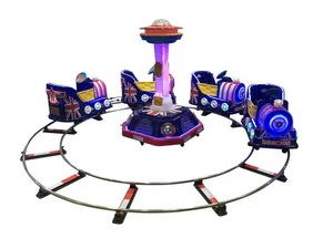Vente en gros dans les manufactures Trains électriques carrés pour l'extérieur avec plusieurs sièges Kiddie Amusement Rides Train - Product Image 2
