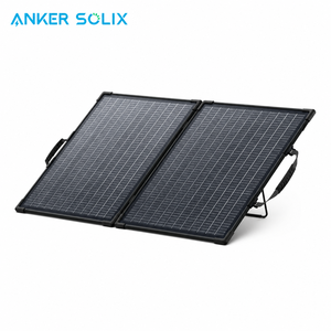 Anker SOLIX PS100 Dual-Sided 100W Portable <b>Solar</b> <b>Panel</b> <b>Foldable</b> IP68 Waterproof XT60 Output for RV Boondocking - Product Image 1