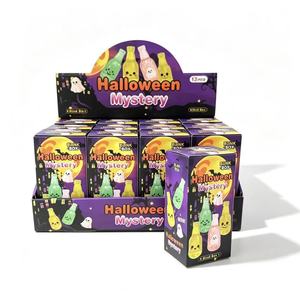 Caja Sorpresa Misteriosa de Halloween con Figura de Fantasma y Calavera, Juguete Blandito de Compresión de Compresión Lenta para Recuerdos de Fiesta de Halloween - Product Image 2