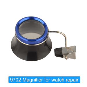 Loupe de réparation intégrée avec pince à épiler et loupe de poche pliable pour la réparation de PCB et de montres - Product Image 3