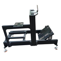 Profilé en aluminium personnalisé 3090 Simulateur de jeu de course Support de siège au volant Chaise Simracing DIY Sim Racing Cockpit Sim Rig
