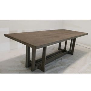 Prijs Hs1 Shayne Odm Meubelfabriek Luxe High-End Custom Antiek Vierkant Eiken Surfplank Eettafel - Product Image 4