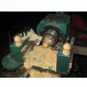 Máquina de madeira semi-automática fabricante de bolas de madeira