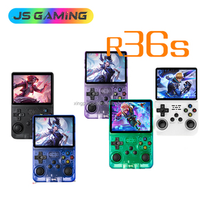 Consola de Juegos Portátil JSGAMING R36S HD de Bajo Precio, Consola de Juegos Retro Portátil Clásica de 3.5 Pulgadas con TV, 64 128GB R36MAX - Product Image 1