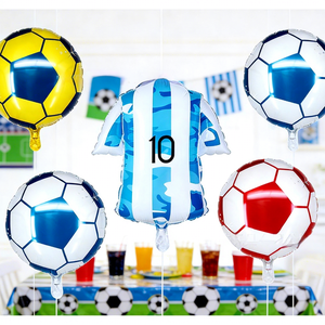 Globo de Aluminio con Forma de Balón de Fútbol de 60 Pulgadas para Fiesta Temática Europea, Decoración para Cumpleaños Infantiles - Product Image 3