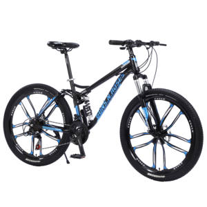 Vélo Tout Terrain 26 Pouces 21 Vitesses avec Cadre en Acier, Freins à Disque, Fourche Suspendue et Cadre Entièrement Antichoc – Échantillon Disponible - Product Image 1