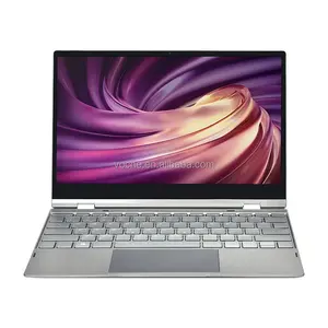 Laptop kualitas tinggi terbaru 13.3 inci rotasi 360 derajat jendela 10 OS 8G RAM 512GB gaya hidup grosir notebook laptop