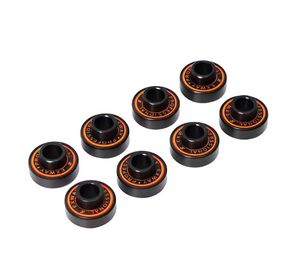 Oem bán buôn si3n4 đen bóng gốm Skateboard mang 608 rãnh sâu <span class=keywords><strong>Inline</strong></span> Skate vòng bi hàng duy nhất <span class=keywords><strong>ABEC</strong></span> 9 - Product Image 5