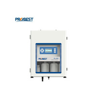 Analyseur de chlore résiduel/totale en ligne PROBEST CL-201 |   Testeur de pH colorimétrique DPD 5.0-9.0, TDS 0-4990 ppm, conductivité 0-3000 pour l'eau
