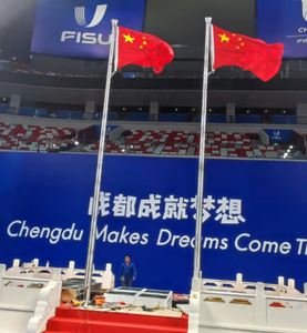 Поднятие флага, флагшток, украшения из нержавеющей стали для правительственной школы, Уличный настенный висячий флагшток для королевского парка - Product Image 5