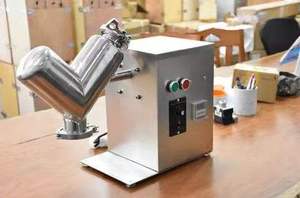 Zonelink Tốc Độ Cao Quy Mô Nhỏ V-Hình Dạng Máy Xay Sinh Tố 10L 50L 100L 300L 500L vh-5 V-Loại Chất Tẩy <span class=keywords><strong>R</strong></span>ửa Hình Dạng Máy Trộn Máy Cho Bột Khô - Product Image 2