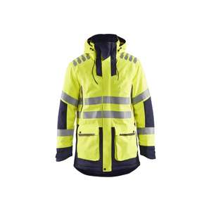 BLAKLADER - 446919213389XXXL Hi-Vis Evolution Parka Amarillo/Azul marino-EAN 7330509628379 ROPA DE TRABAJO DE LA HI-VIS - Product Image 1
