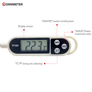 디지털 베이킹 즉시 읽기 주방 방수 식품 바베큐 온도계 휴대용 요리 온도계 - Product Image 1