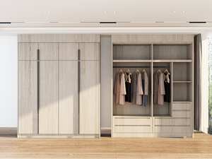 High End Clothes Cabinet Wardrobe Walkin <strong>Closets</strong> Systems Furniture Design Customized Luxury Bedroom <strong>Big</strong> Wooden Walk in <strong>Closet</strong> - Product Image 3