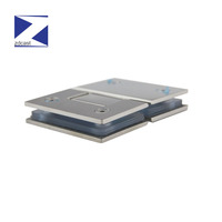 Chine Matériel de salle de bain raccord 180 degrés charnières en acier inoxydable douche porte en verre charnières hydrauliques pour verre à verre