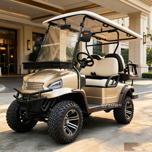Voiturette de golf électrique 2-4 places à alimentation directe usine, fonctionnement fluide, certifiée CE, pour les zones touristiques, les villas, les clubs de golf et le transport quotidien - Product Image 1
