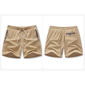 Pantalones cortos informales personalizados para hombre de 5 "/ 7" con cordón de verano de secado rápido para playa, cintura elástica, pantalones cortos deportivos para gimnasio, talla XS, logotipo deportivo - Product Image 4
