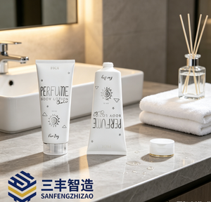 หลอดบรรจุภัณฑ์เครื่องสำอางแบบฝาเปิดปิดได้  หลอดครีมกันแดดแบบกำหนดเอง  บรรจุภัณฑ์น้ำหอมและโลชั่นบำรุงผิว ขนาด 50 มล. 100 มล. 120 มล. - Product Image 2