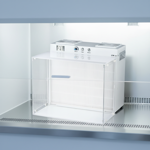Hotte à flux laminaire H13 HEPA avec unité <span class=keywords><strong>de</strong></span> filtration à <span class=keywords><strong>ventilateur</strong></span>, banc <span class=keywords><strong>de</strong></span> travail à flux d'air horizontal pour la mycologie, la réparation électronique et les postes <span class=keywords><strong>de</strong></span> travail stériles - Product Image 1