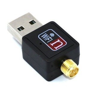 300Mbps Mini USB <strong>Wireless</strong> <strong>Network</strong> Card New Product with External Antenna WIFI Receiver and Transmitter - Product Image 4