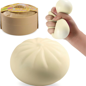 <b>Squishy</b> Dumpling Sensory Toys <b>Squishy</b> Stress Relief Fidget Easter Gifts for Kids Adults Anxiety Squeeze Toy Stuffers for Teens - Product Image 1