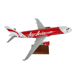 A320 1/200 18.8cm Air Asia Livery Resin Scale Aircraft Model