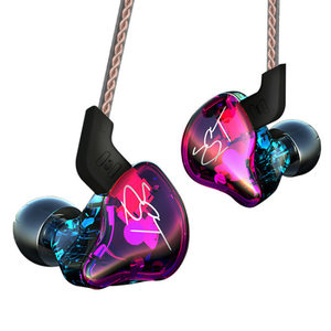 Edifier-écouteurs <span class=keywords><strong>KZ</strong></span> <span class=keywords><strong>ZST</strong></span> à double pilote, câble détachable, dans les oreilles, moniteur Audio, isolation du bruit, musique - Product Image 1