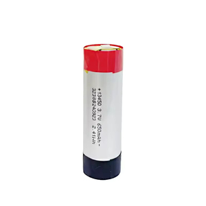 Batterie cylindrique Li-ion rechargeable 13450 3.7V 650mAh - Product Image 1